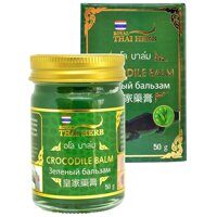 Бальзам для массажа тайский зеленый ROYALE THAI HERB CROCODILE